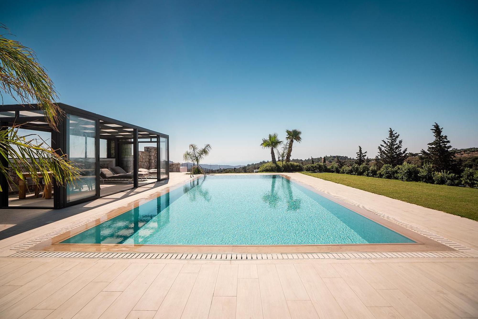 Sky Hills Villa Psinthos ภายนอก รูปภาพ