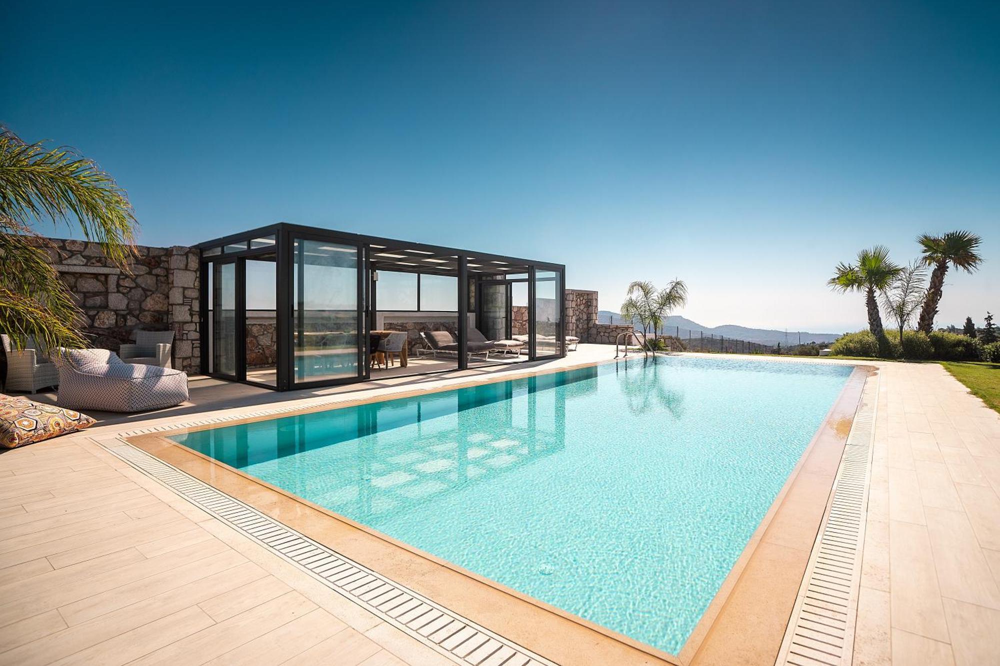 Sky Hills Villa Psinthos ภายนอก รูปภาพ