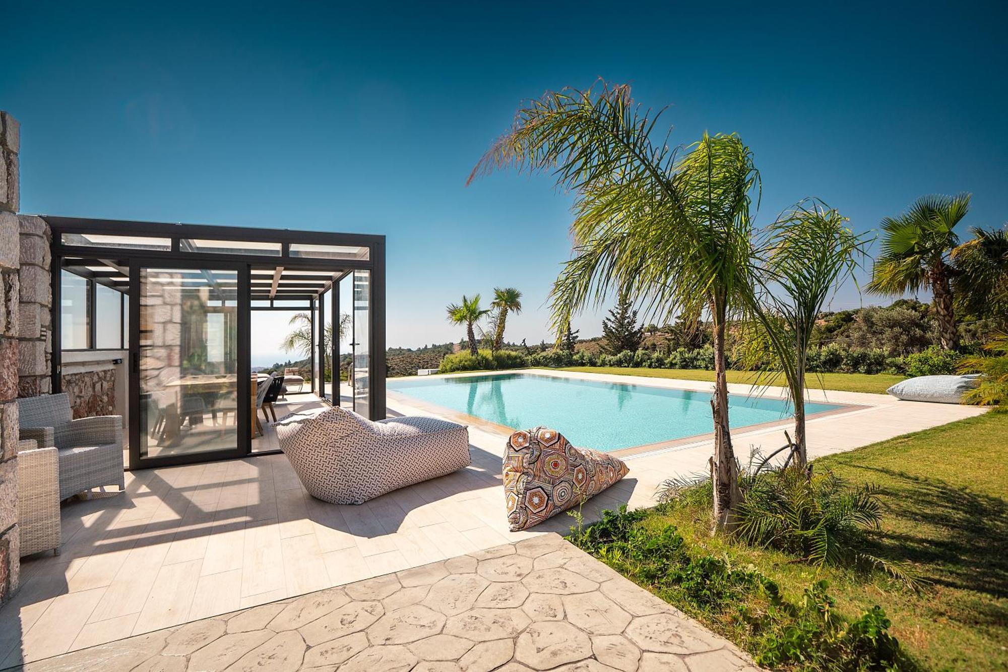 Sky Hills Villa Psinthos ภายนอก รูปภาพ